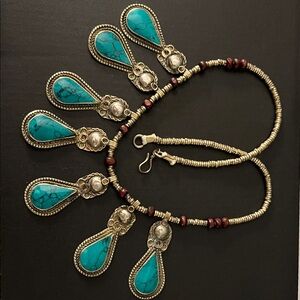Turquoise and Silver Necklace
